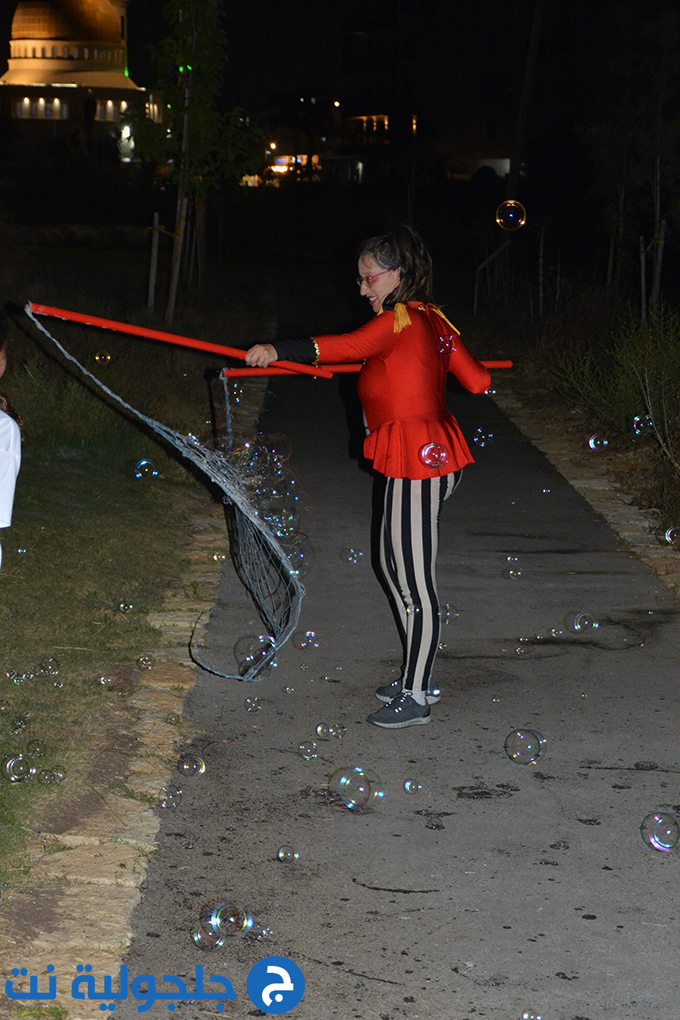 فعاليات ليلية باحضان الطبيعة في وادي قانا في جلجولية